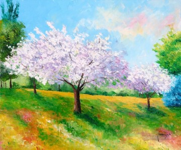 jardín de primavera Pinturas al óleo